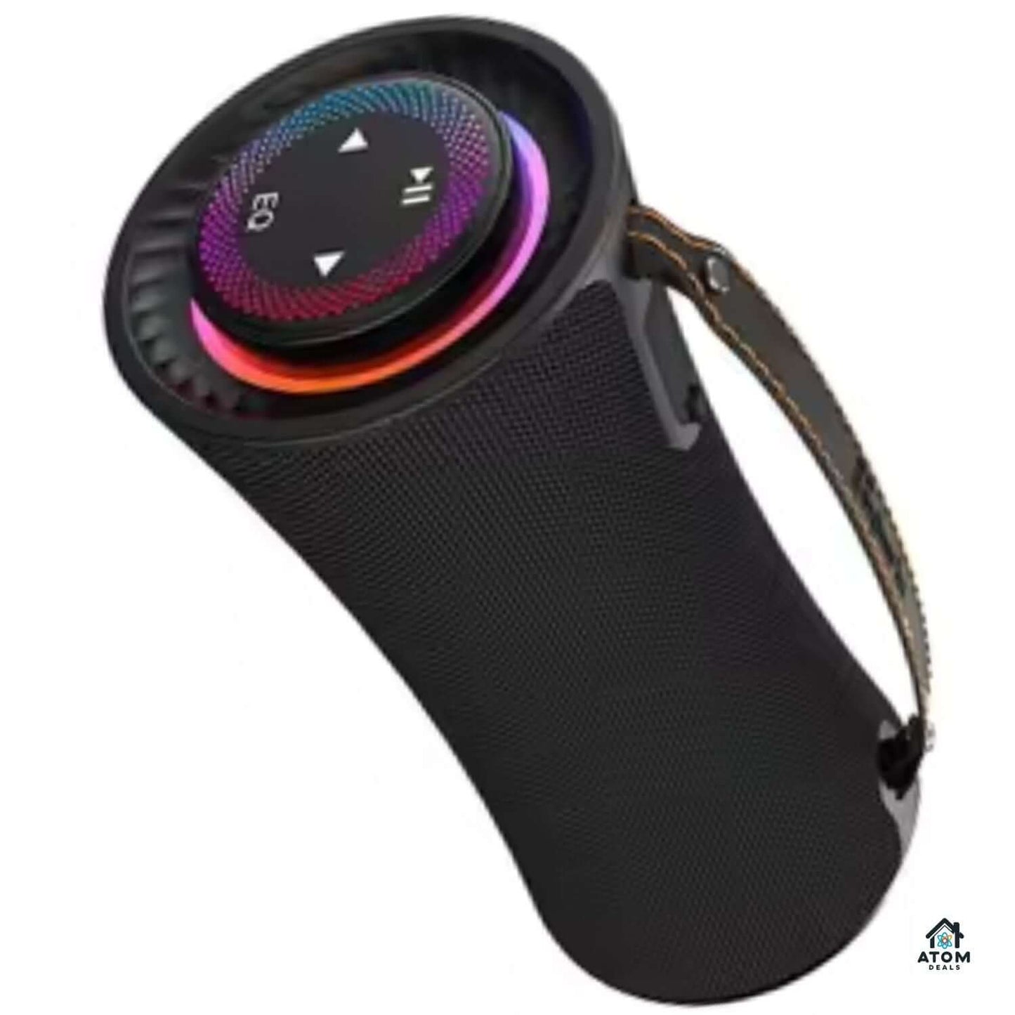 Boxă portabilă ATOM Deals®, 80W, 2.1 stereo, bass reflex, Bluetooth 5.3, LED, IPX5