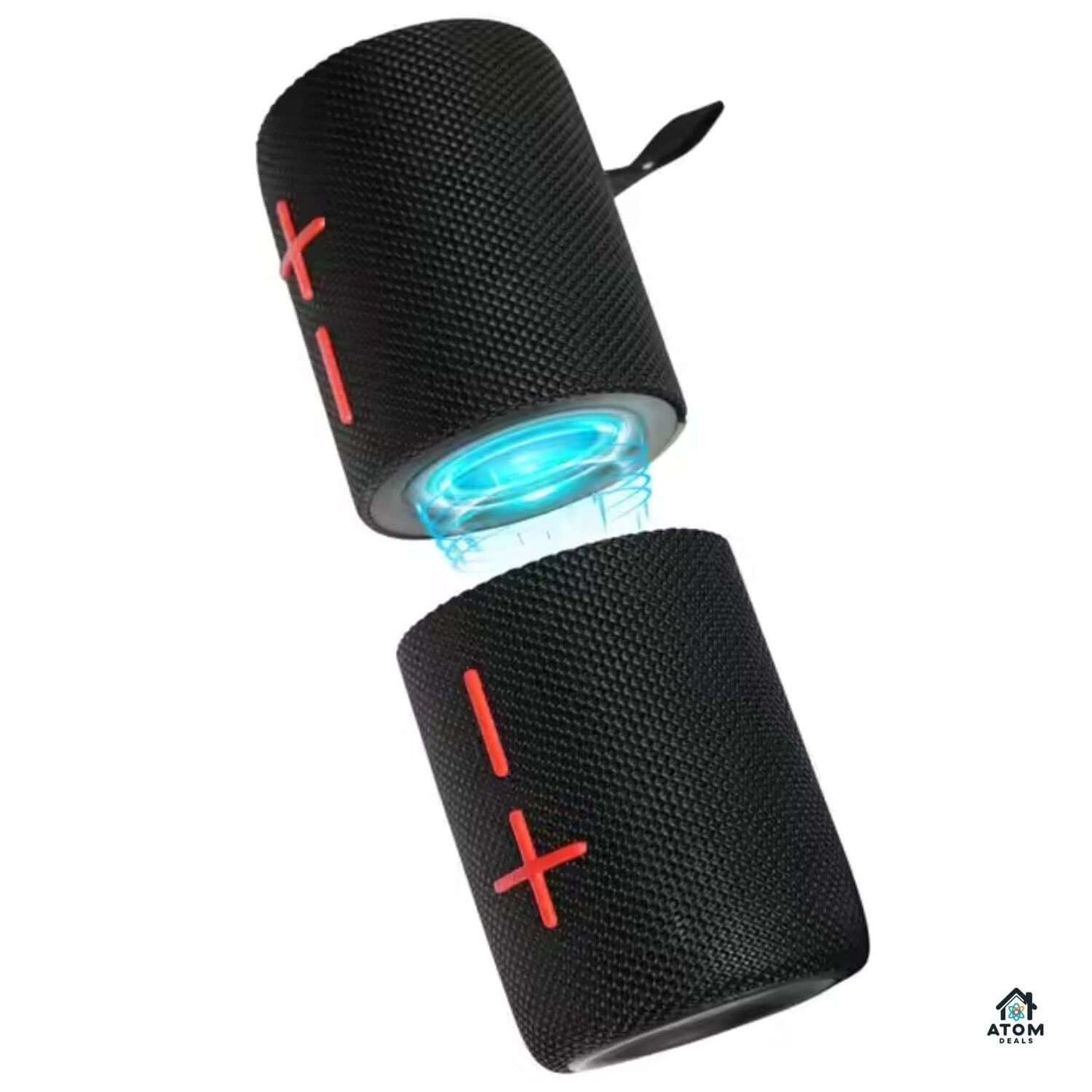 Boxa portabila ATOM Deals®, 20W, waterproof IPX6, Bluetooth 5.3, 15h autonomie