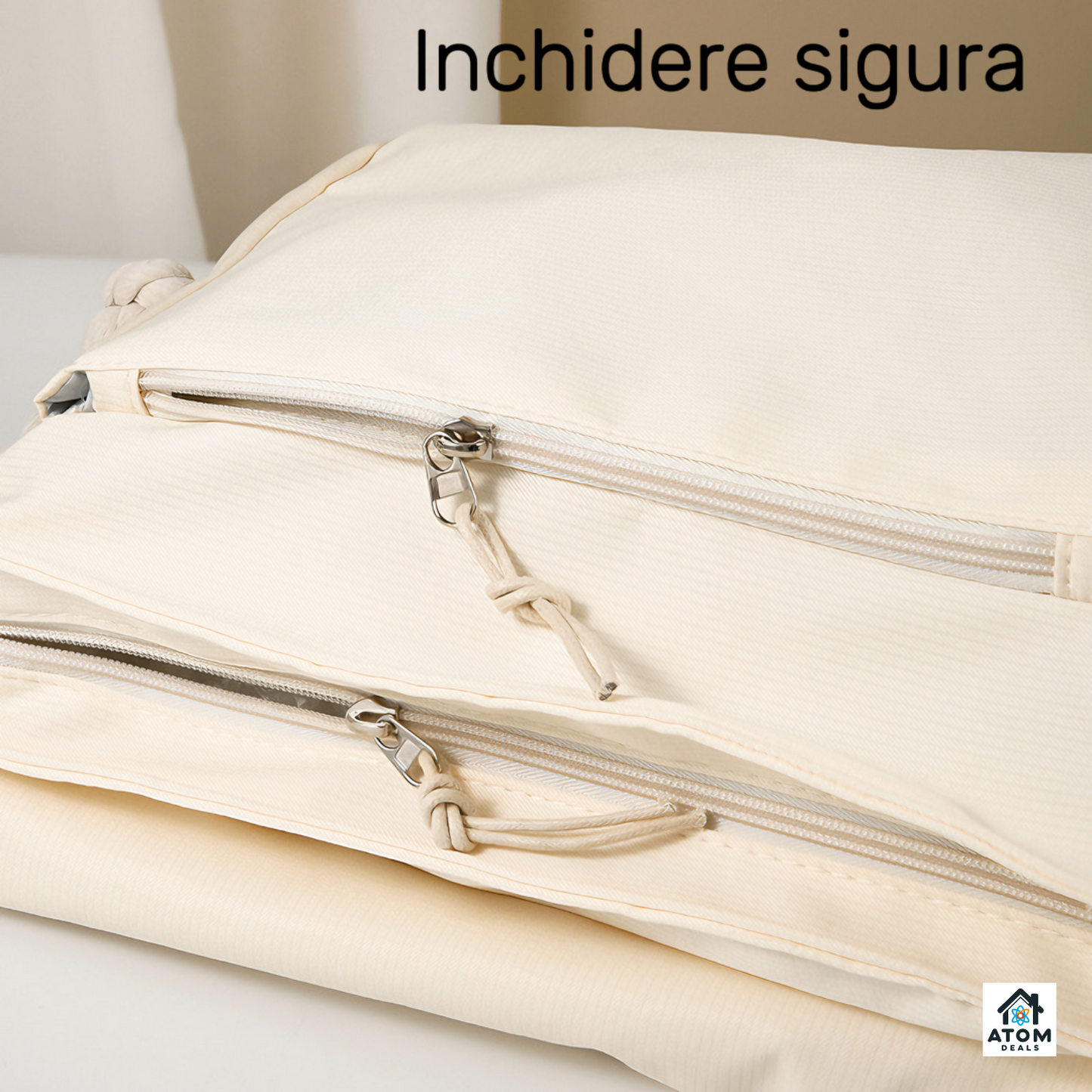 Geantă unisex Lipano ATOM DEALS®️, impermeabilă, 29x10x25 cm, stil coreean, buzunare multiple ATOM Deals