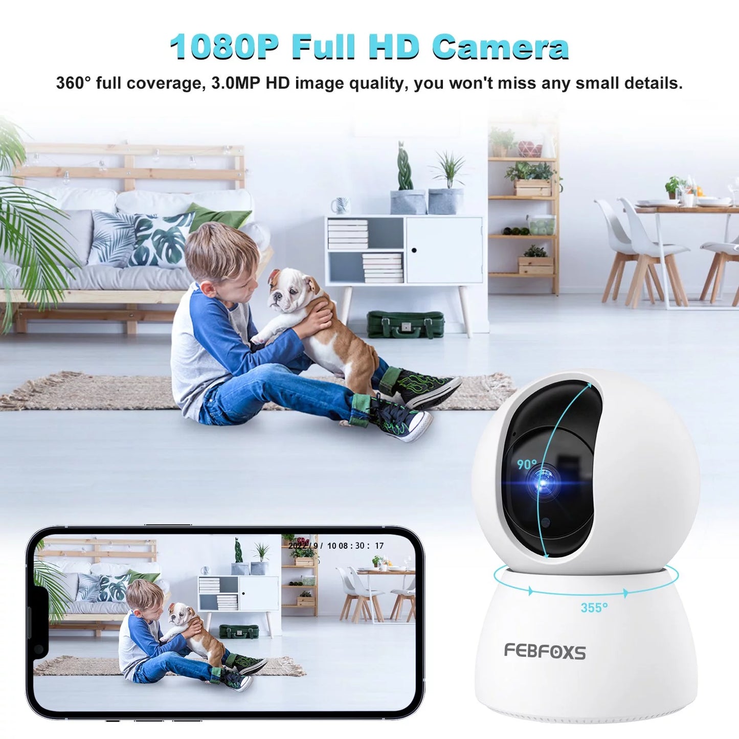 D305 Baby Monitor Security Camera for Home Security