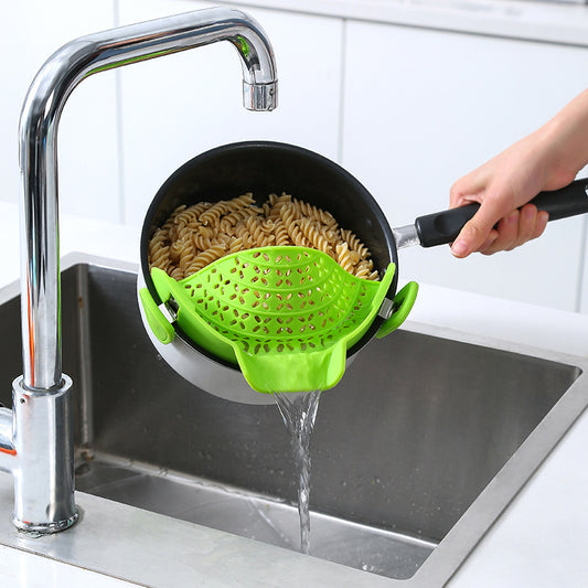 Silicone Pot Side Drain Stopper: Essential Kitchen Gadget for Draining