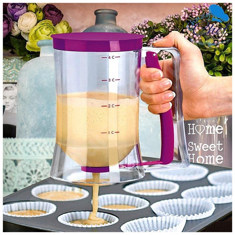 Delightful Baking Convenience: Cake Batter Dispenser & Baking Tool