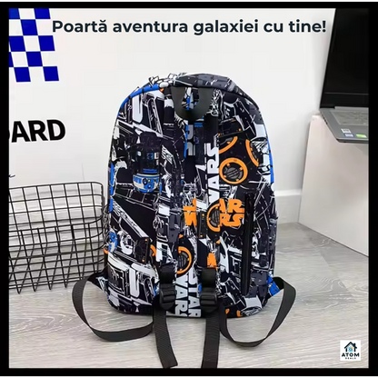 Rucsac Star Wars ATOM DEALS®️, 35 litri, laptop 15 inch, impermeabil,durabil