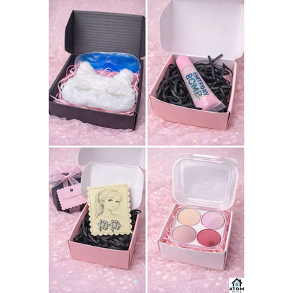 TADAAA! Cadou supriza pentru ziua ei, pentru fete 10-15 ani, 8 cadouri si 8 provocri surpriza, set beauty si relaxare gata de oferit, ideal pentru zi de nastere, prietena sau colega ATOM Deals