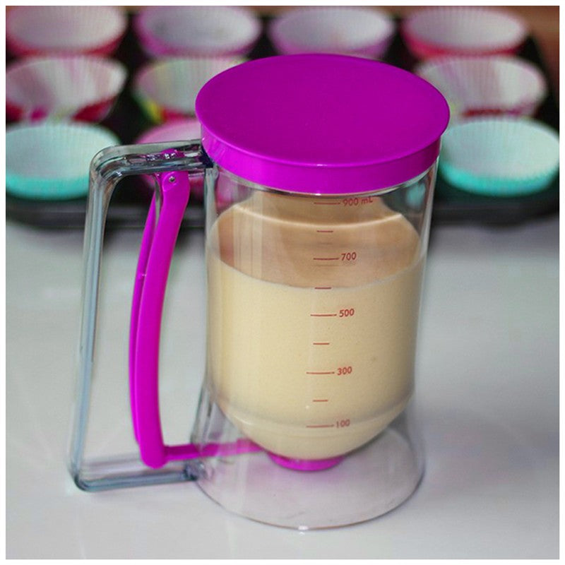 Delightful Baking Convenience: Cake Batter Dispenser & Baking Tool