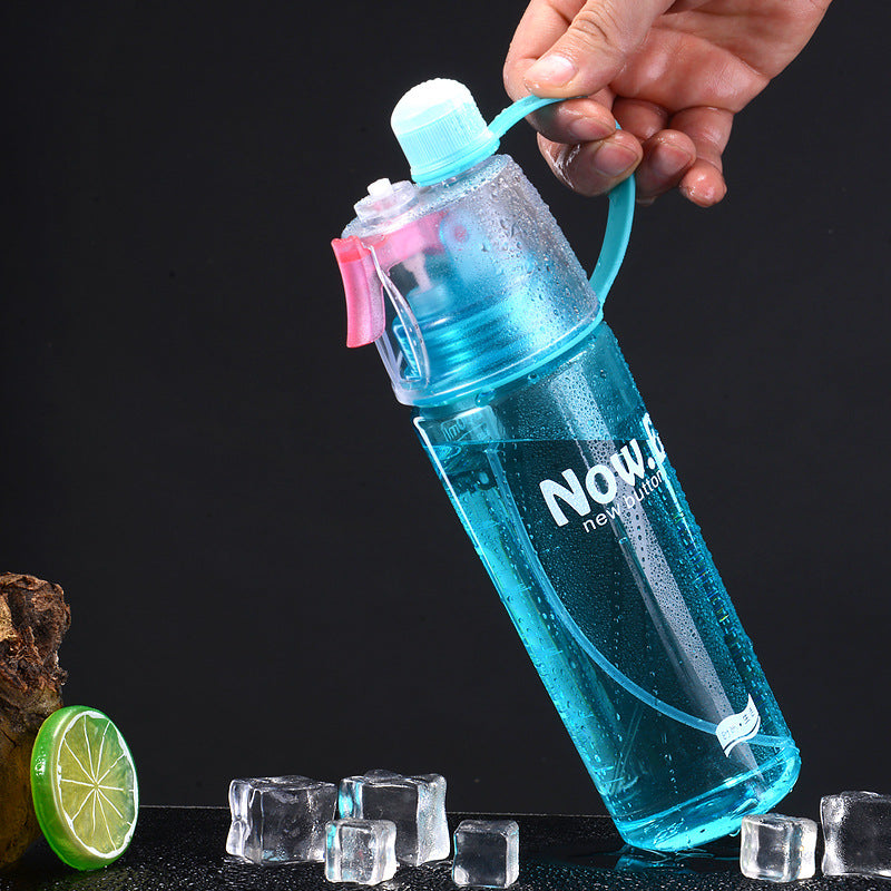 Stay refreshed on-the-go with this Portable Mist Spray Cup