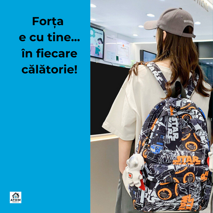 Rucsac Star Wars ATOM DEALS®️, 35 litri, laptop 15 inch, impermeabil,durabil