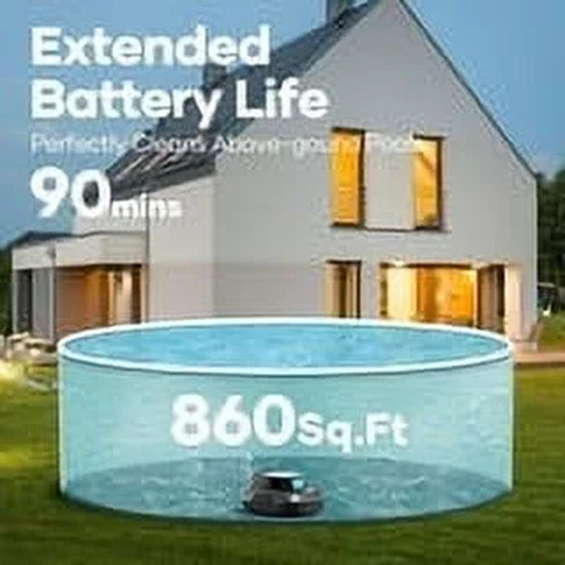 Scuba SE Cordless Pool Vacuum Robotic Cleaner for Flat above Ground Pools