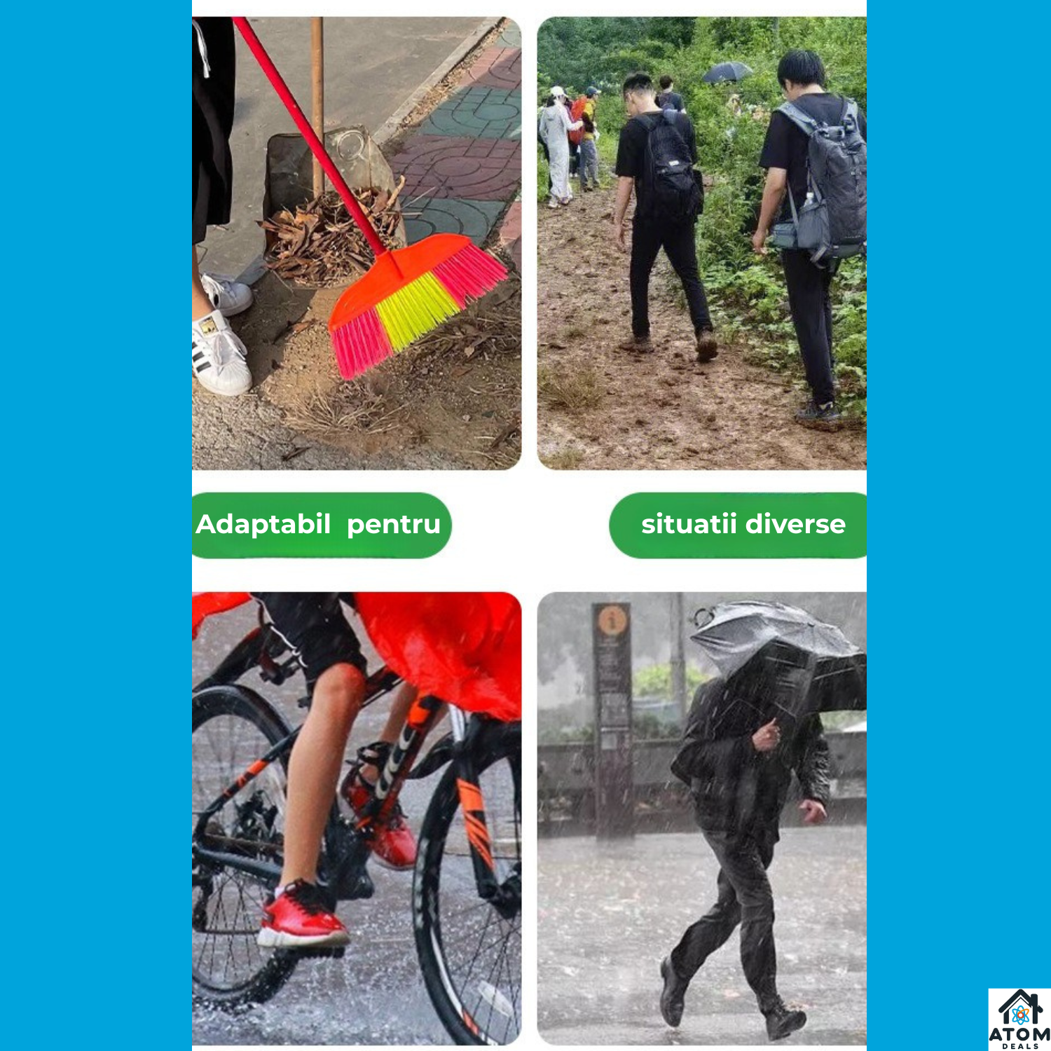 Protectii pantofi pentru ploaie si noroi ATOM Deals