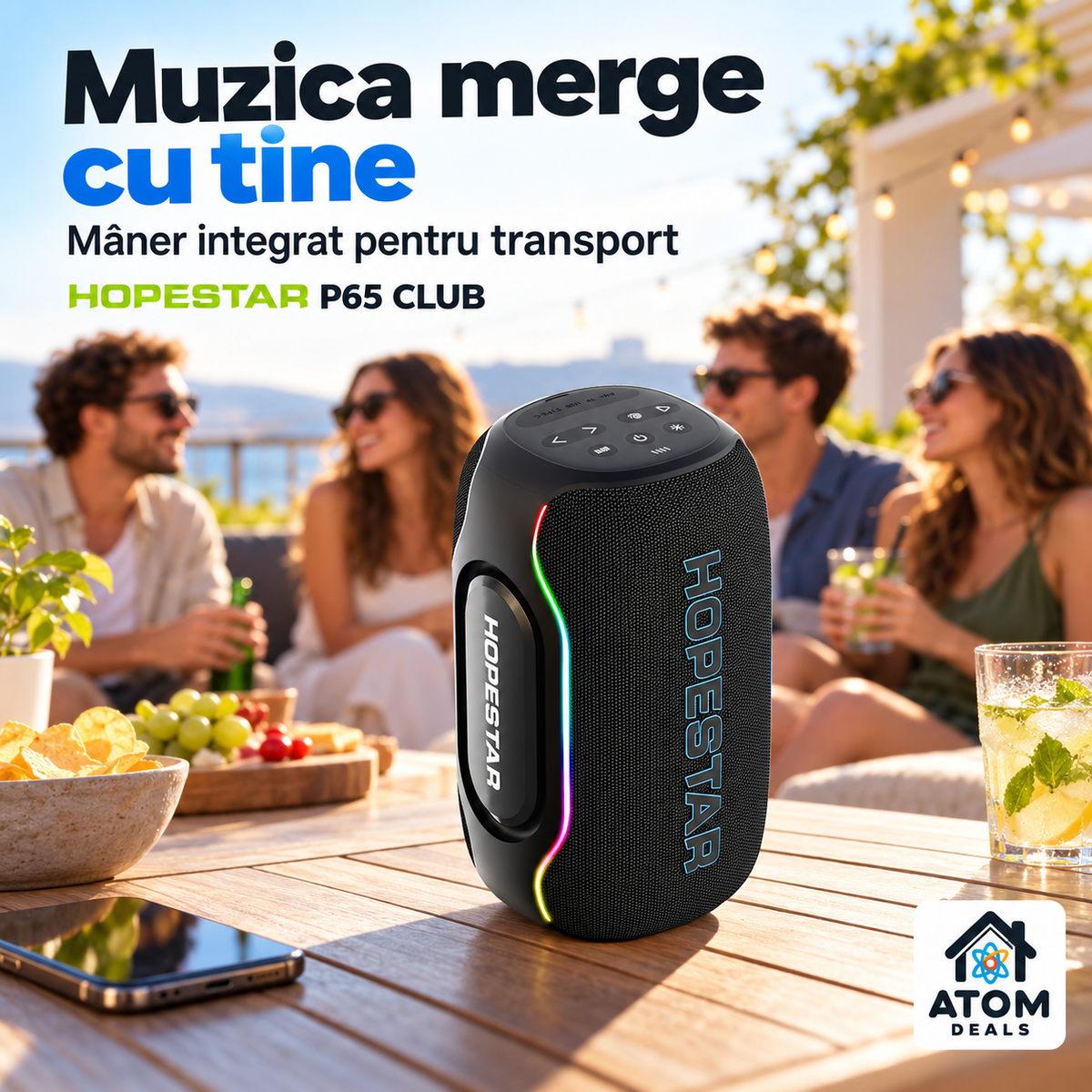 P65 maner integrat pentru transport