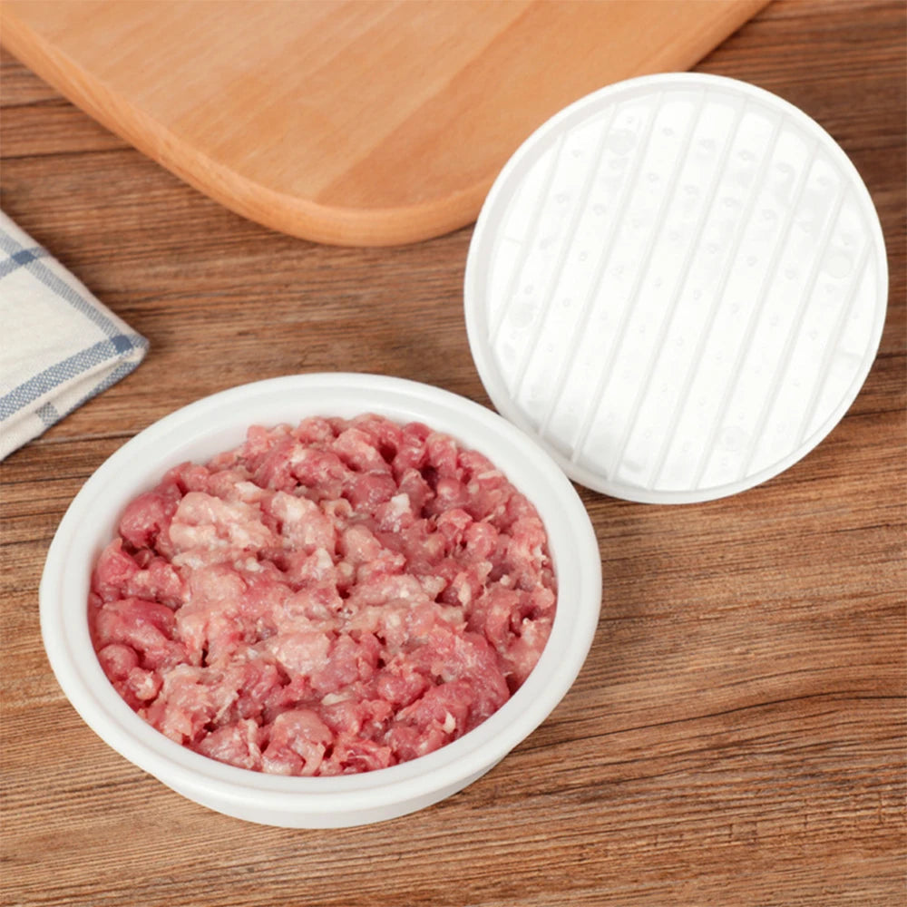 Burger Press: Grill perfect stuffed burgers with this BBQ kitchen tool.