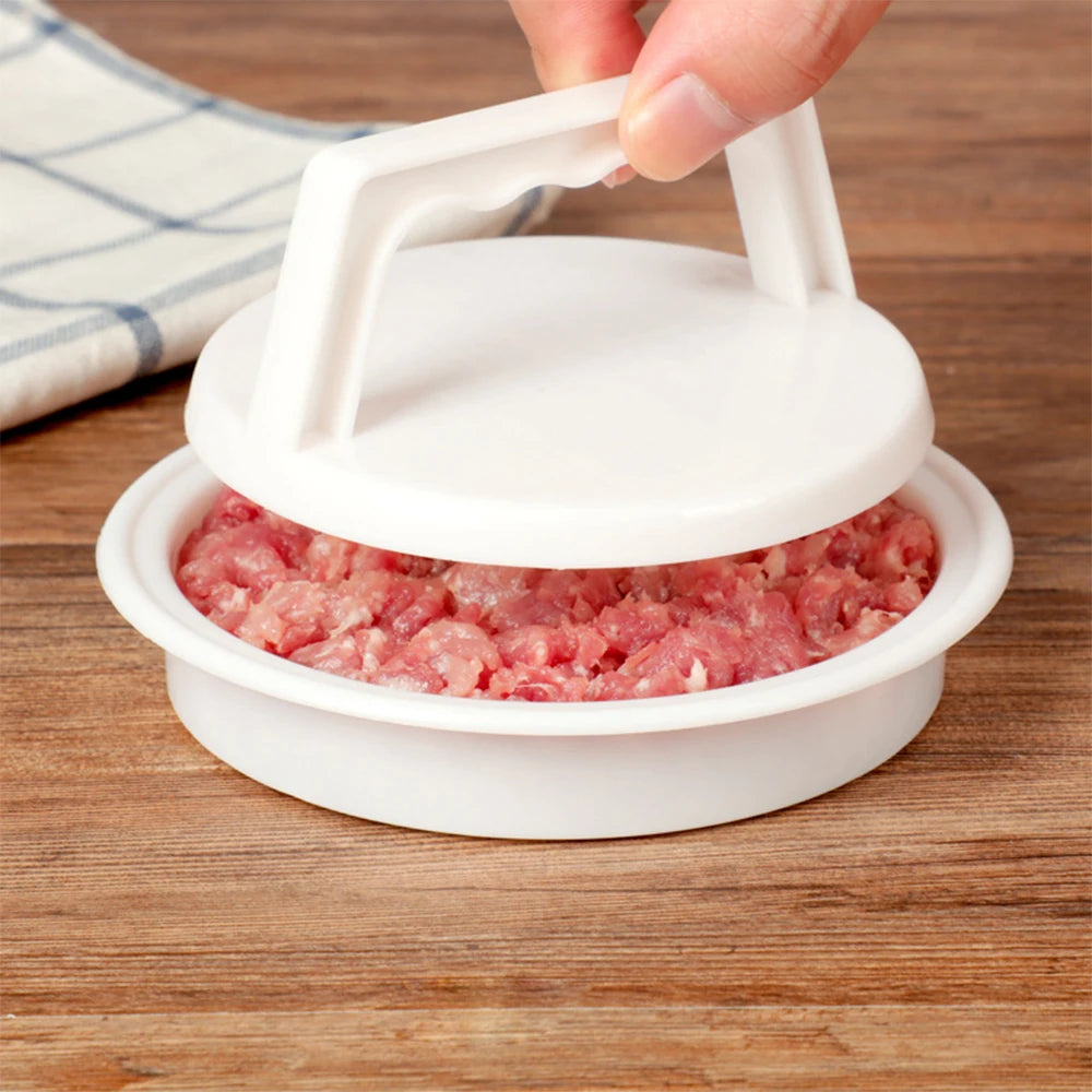 Burger Press: Grill perfect stuffed burgers with this BBQ kitchen tool.