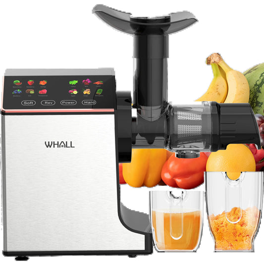 ® Slow Masticating Juicer - Cold Press Juicer Machine with Touchscreen, Reverse Function, Soft & Hard Models, Quiet Motor