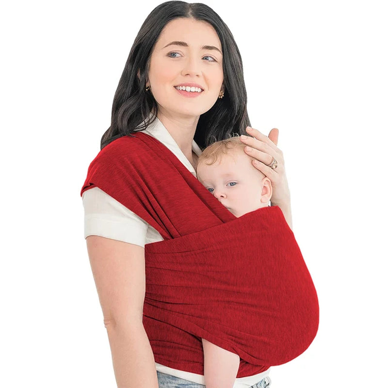 Baby Wrap Carrier All in 1 Original Breathable Baby Sling Lightweight Hand Free Baby Carrier Sling Baby Carrier Wrap for Newborn