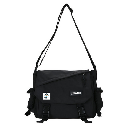 Geantă unisex Lipano – impermeabilă, 29x10x25 cm, stil coreean, buzunare multiple