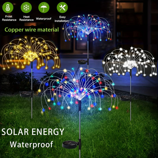 Waterproof Solar Fairy Lights for Garden Decoration, Christmas, DIY Party